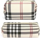 MAANGE Small Makeup Bag for Purse, 2 PCS Cosmetic Bag
