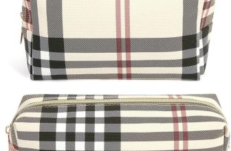 MAANGE Small Makeup Bag for Purse, 2 PCS Cosmetic Bag