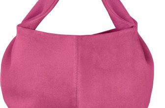 Italian Genuine Suede Shoulder Bag for Women with