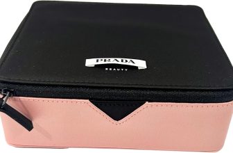 Prada Black Pink Train Case Beauty Fragrance Paradoxe