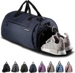 Fitgriff® Gym Bag for Men & Women with Shoe & Wet