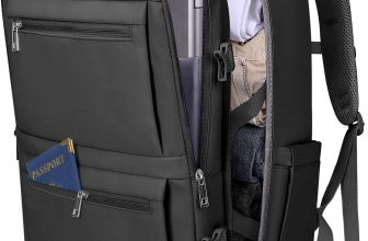 BALEINE Travel Backpack for Women Men, Large Sturdy