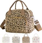 Mziart Lunch Box for Women Men, Large Cute Insulated