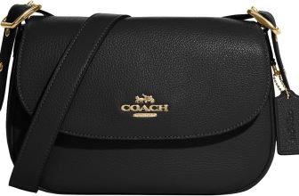 COACH Macie Saddle Bag, Black