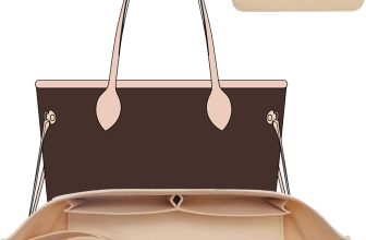 Tote Bag Organizer Insert with Base Shaper,Felt Purse