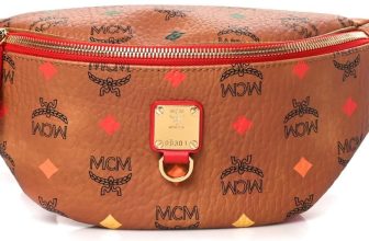 MCM Womens Fursten Spektrum Visetos Belt Bag Small