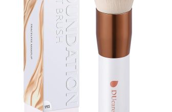 DUcare Foundation Brush,Flat Top Kabuki Brush Synthetic