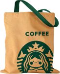 Miss Adola Aesthetic Canvas Tote Bag - Reusable
