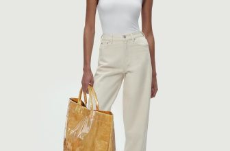 Lushandy PVC Tote Bag Women's Plastic Tote Purse Large