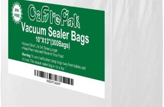 O2frepak 300 Count 10x13 Plus Quart Vacuum Sealer Bags
