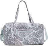 Vera Bradley Women's Cotton Large Travel Duffel Bag,