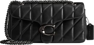 COACH Women's Pebble Tabby Shoulder Bag | Quilted, 26,