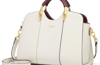 Cnoles Satchel Bag for Women Fashion Leather Ladies Top