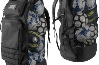 Fitdom Heavy Duty XL Soccer Mesh Equipment Ball Bag