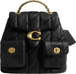 COACH Women's Quilted Leather Tabby Backpack