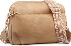 Crossbody Bag for Women Leather Purse Anti Theft Multi