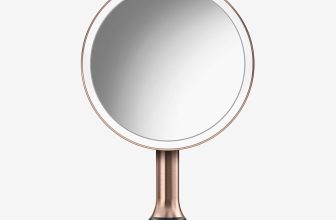 simplehuman Sensor Mirror, Lighted Makeup Mirror with