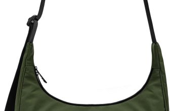 Iioscre Medium Nylon Crossbody Crescent Bag for Women