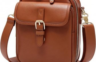 Small Crossbody Bags for Women Vegan Leather Messenger