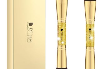 DUcare 2Pcs Duo End Makeup Brushes, Synthetic Bristle