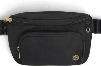 HUGGIES Unisex-Adult Diaper Waistpack Crossbody Bag