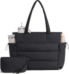 LOVEVOOK Tote Bag for Women with Giant Tumbler Holder