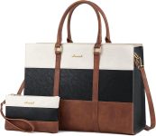 LOVEVOOK Laptop Bag for Women, 15.6 Inch Work Bags for