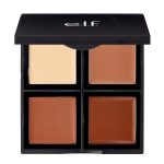 e.l.f. Cream Contour Palette, 4 Shades, Easy to Apply,