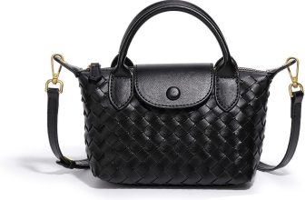 Mini Small Size Braided Luxury Leather Women's top