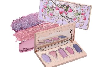 Flower Knows Violet Strawberry Rococo Eyeshadow Palette