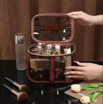 New Retro Vintage Vanity Bag, Clear Makeup Organizer