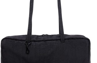 BAGGU Medium Nylon Bowler Bag