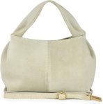 Italian Genuine Suede Shoulder Bag for Women with