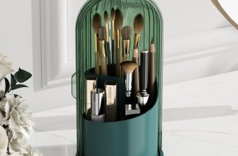 GAXmi Makeup Brush Holder with Lid Cosmetic Tools