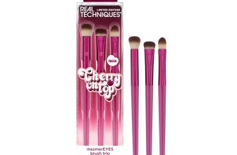 Real Techniques Cherry On Top MesmerEYES Brush Trio,