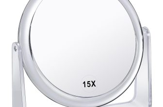15X Vanity Mirror Makeup Mirror,1X/15X Magnification