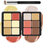 12 Colors Cream [Blush Contour Concealer Highlighter]