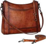 Iswee Leather Crossbody Bags for Women Shoulder Purse