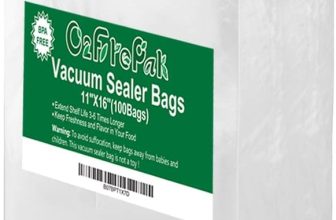 O2frepak 100 Gallon Size 11" x 16"Vacuum Sealer Bags