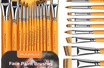 Face Painting Brushes, Fuumuui 13pcs Professional