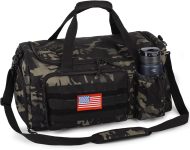 Tactical Gym Bag for Men, 40L Large Capacity Duffle Bag