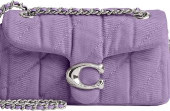 COACH Women's Quilted Leather Tabby 20 Shoulder Bag