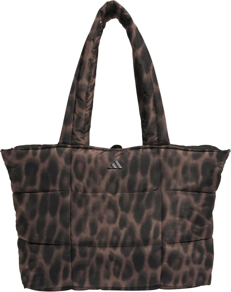 adidas Unisex Quilted Tote – Puffer Shoulder Bag