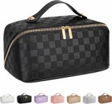 Large Capacity Travel Cosmetic Bag - Portable Makeup