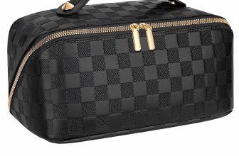Large Capacity Travel Cosmetic Bag - Portable Makeup