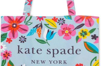 kate spade new york Canvas Tote Bag for Women, Cute