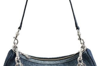 Marc Jacobs Women's The Faded Denim Charm Shoulder Bag