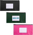3 Pack Mini Bank Money Bag for Cash, 8.3" x 4.5", Small