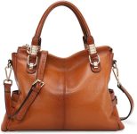 Kattee Soft Women Genuine Leather Purses and Handbags