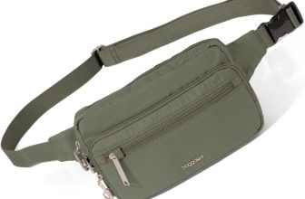 Baggallini Securtex Anti-theft Belt Bag 8.8"x5.5"